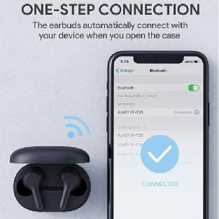 Aukey EP-T25 TWS Bluetooth Earbuds | IPX5